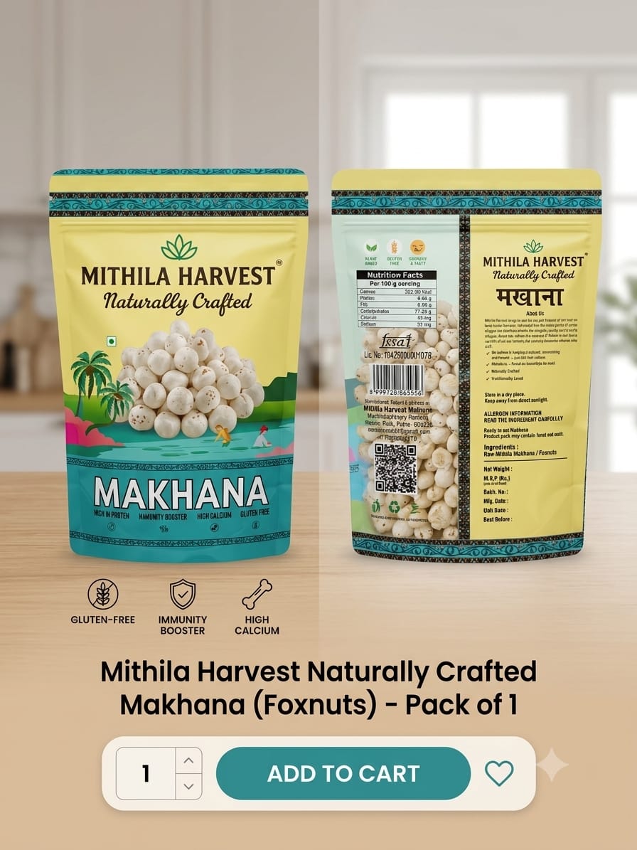 Mithila Harvest Makhana – 250g